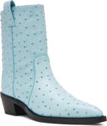 Steve Madden Vinny Leather Western Bootie