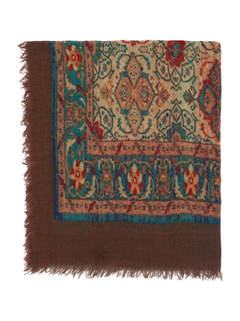 Ruby Patterned Scarf