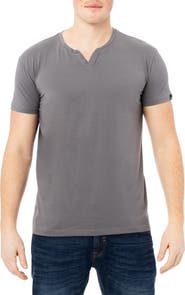 XRAY Split Neck T-Shirt