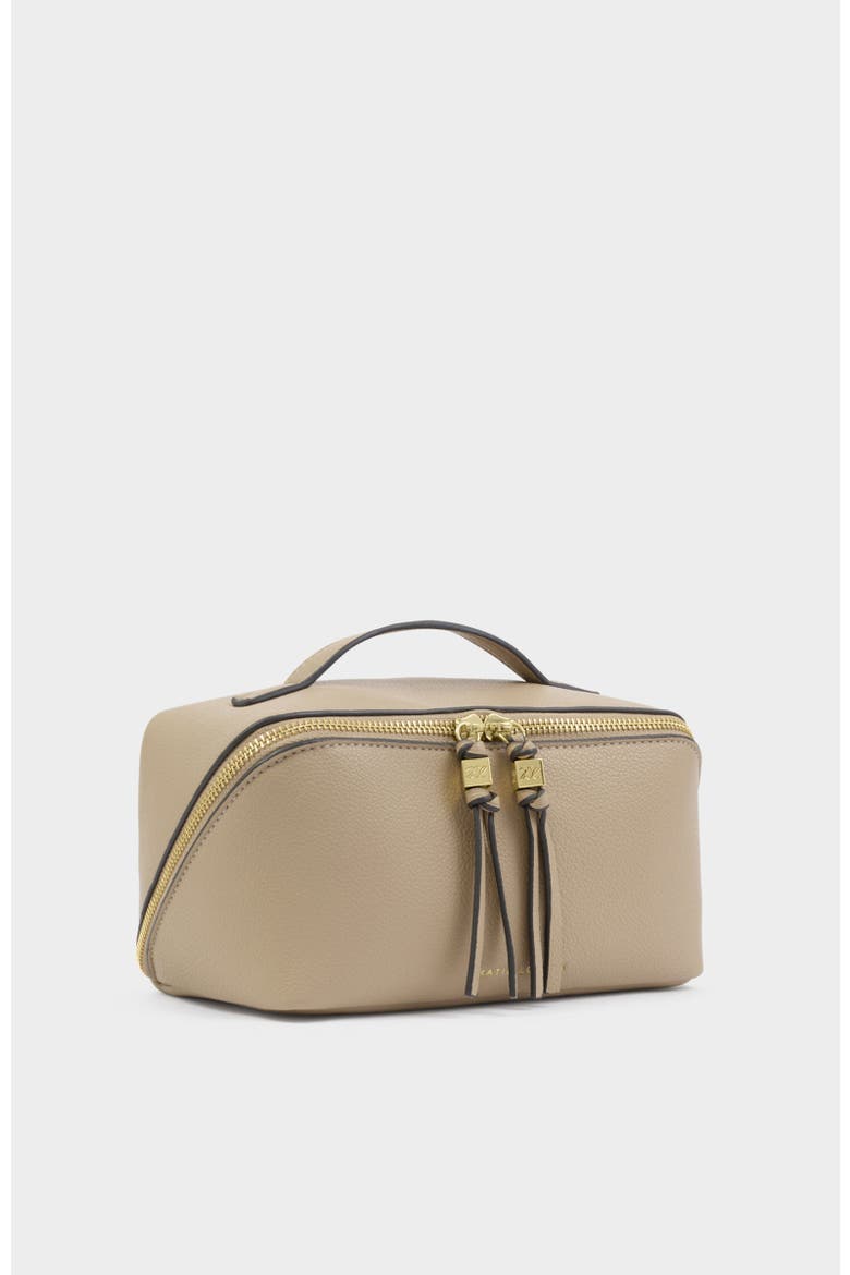Soho Medium Make Up / Wash Bag, Alternate, color, Light Taupe