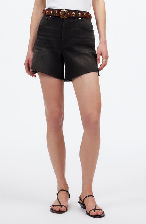 The Perfect Vintage High Waist Mid Length Denim Shorts (Catalani)