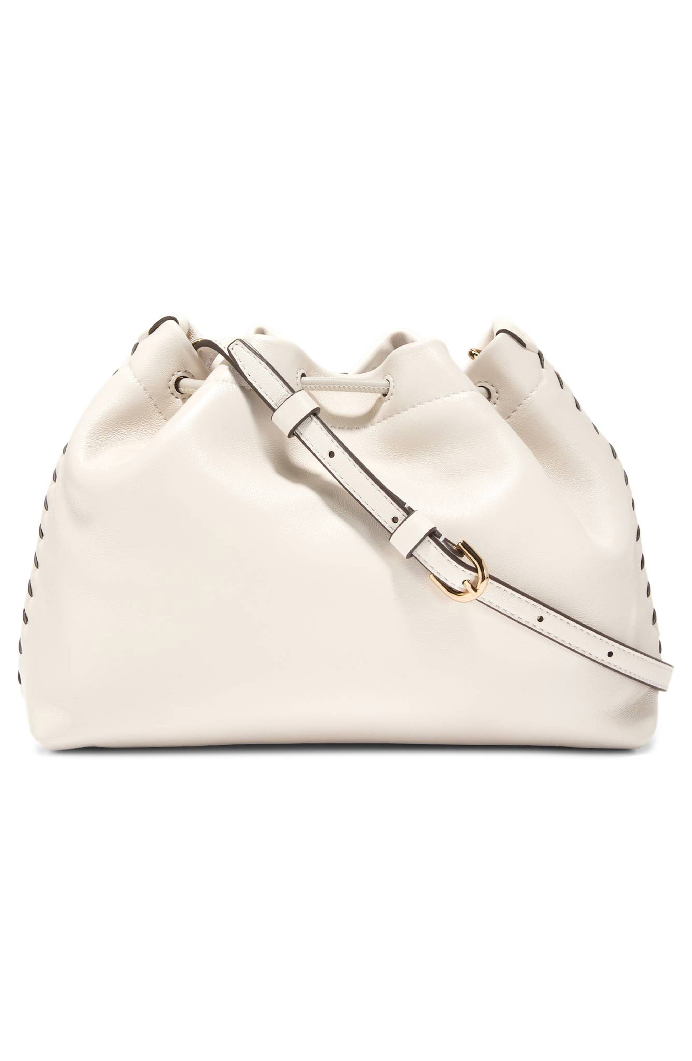 Cole Haan Mini Isabella Leather Crossbody Bag, Alternate, color, Ch Powder