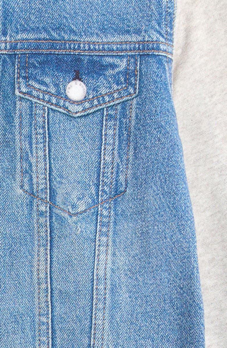 rag & bone Kids' Mini Miramar Mixed Media Jacket, Alternate, color, Sport