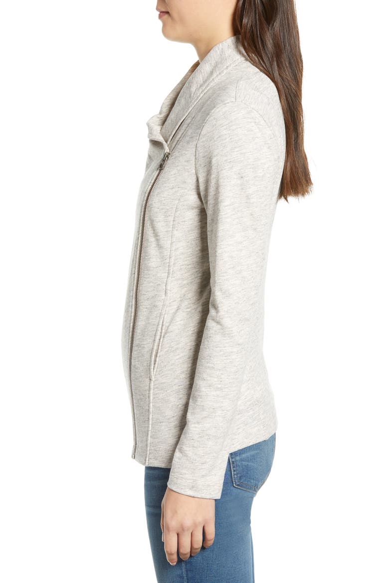 Stella Knit Jacket, Alternate, color, PINK CHINTZ
