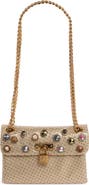 Kurt Geiger London Octavia Mini Brixton Crystal Embellished Crossbody Bag