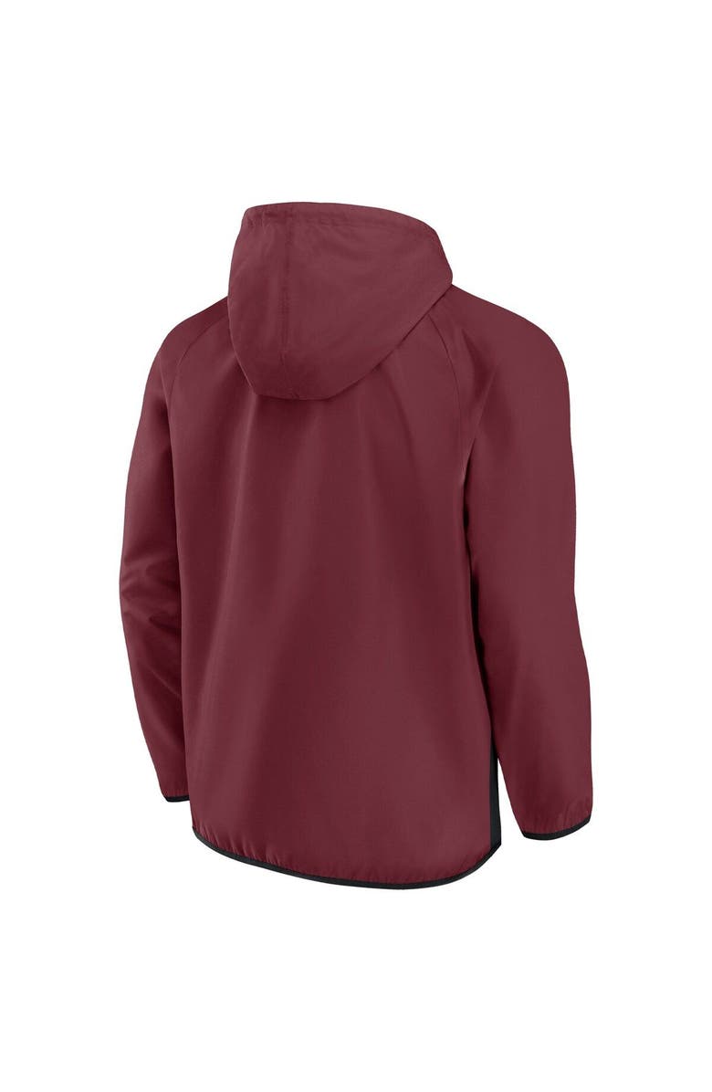 FANATICS Men's Fanatics Branded Maroon Texas A&M Aggies Victory On Raglan Quarter-Zip Hoodie, Alternate, color, 