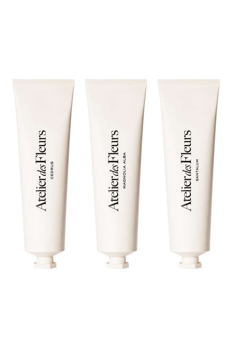 Atelier de Fleurs 3-Piece Hand Cream Gift Set $160 Value, Main, color, NO COLOR