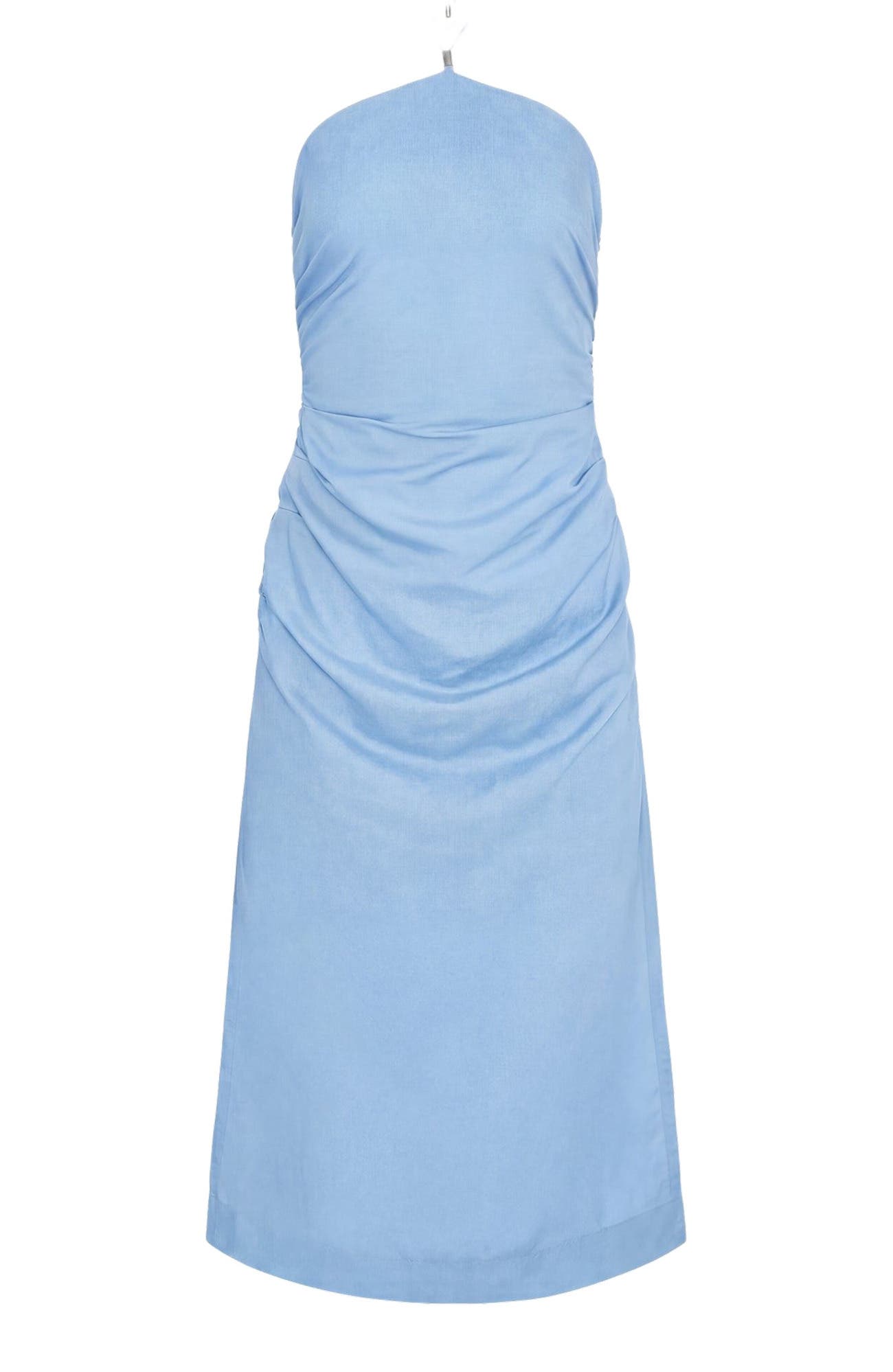 Ruched Halter Dress - image 2