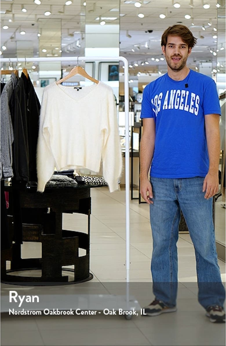 Opaline Cashmere V-Neck Sweater, sales video thumbnail