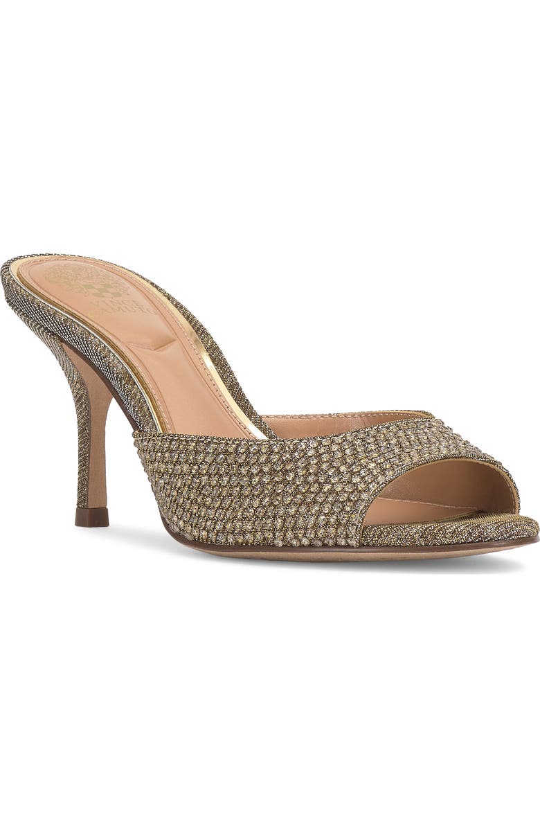 Vince Camuto Prynn Crystal Sandal, Main, color, Light Bronze