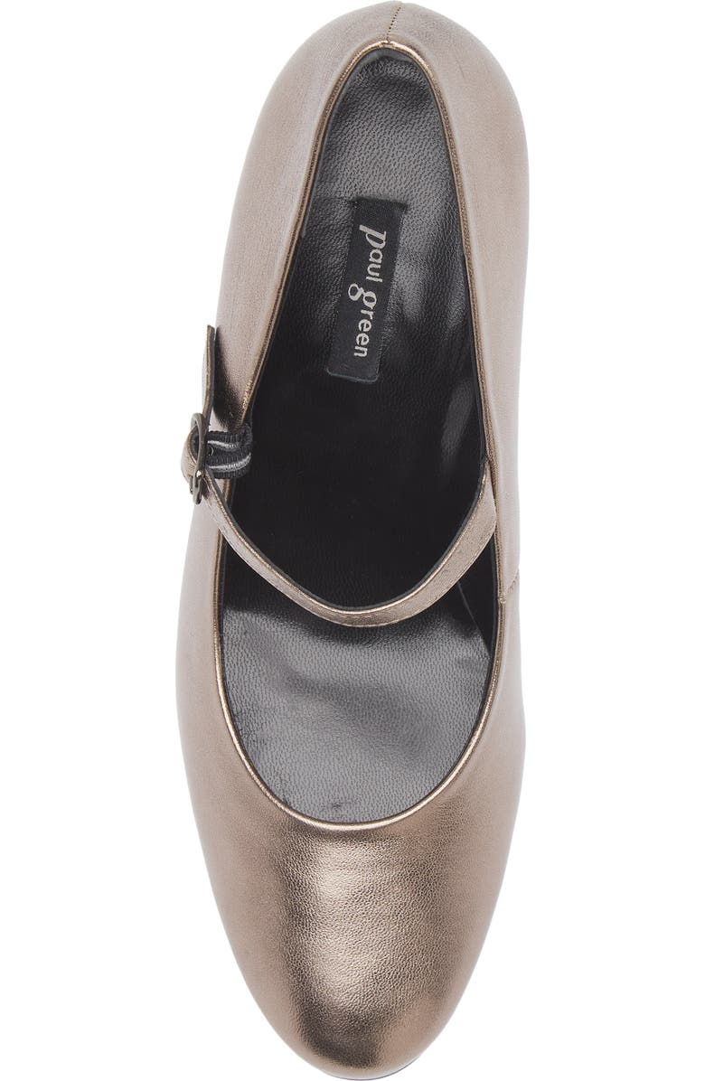 Paul Green Cassie Mary Jane Pump, Alternate, color, Earth Metallic Nappa