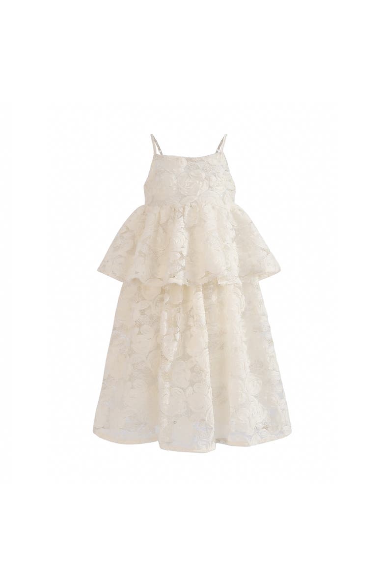 Tulleen Juliette Lace Skirt Set, Alternate, color, Cream