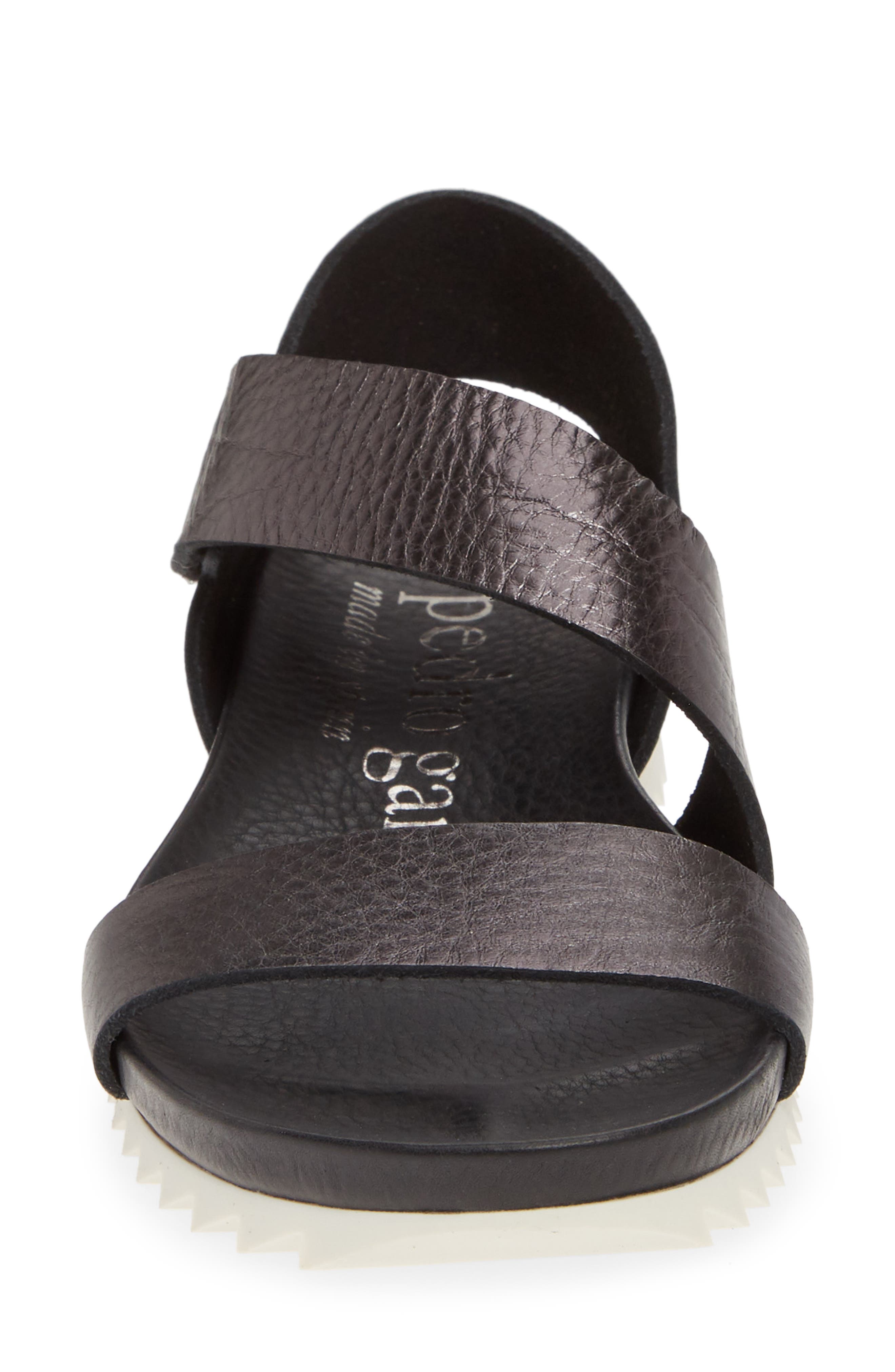 Jedda Strappy Wedge Sandal, Alternate, color, BLACK