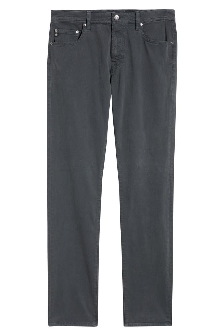 Tellis Stretch Sateen Modern Slim Pants, Alternate, color, GREY STEEL