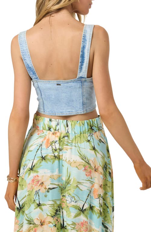 O'NEILL O'NEILL DELPHINA CROP DENIM VEST