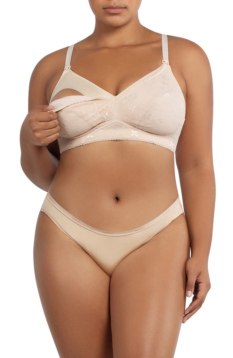 Parfait Rain Lace Nursing Bra, Alternate, color, 