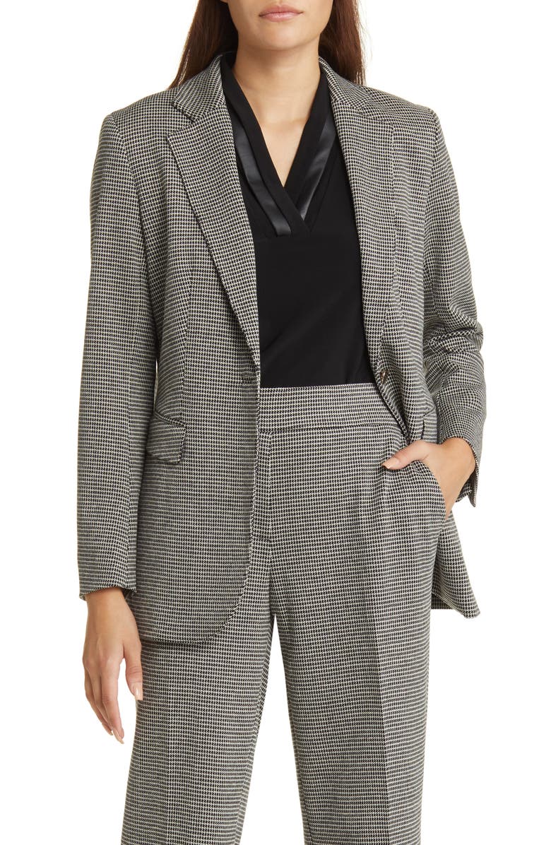 Anne Klein Jacquard Knit Jacket, Main, color,