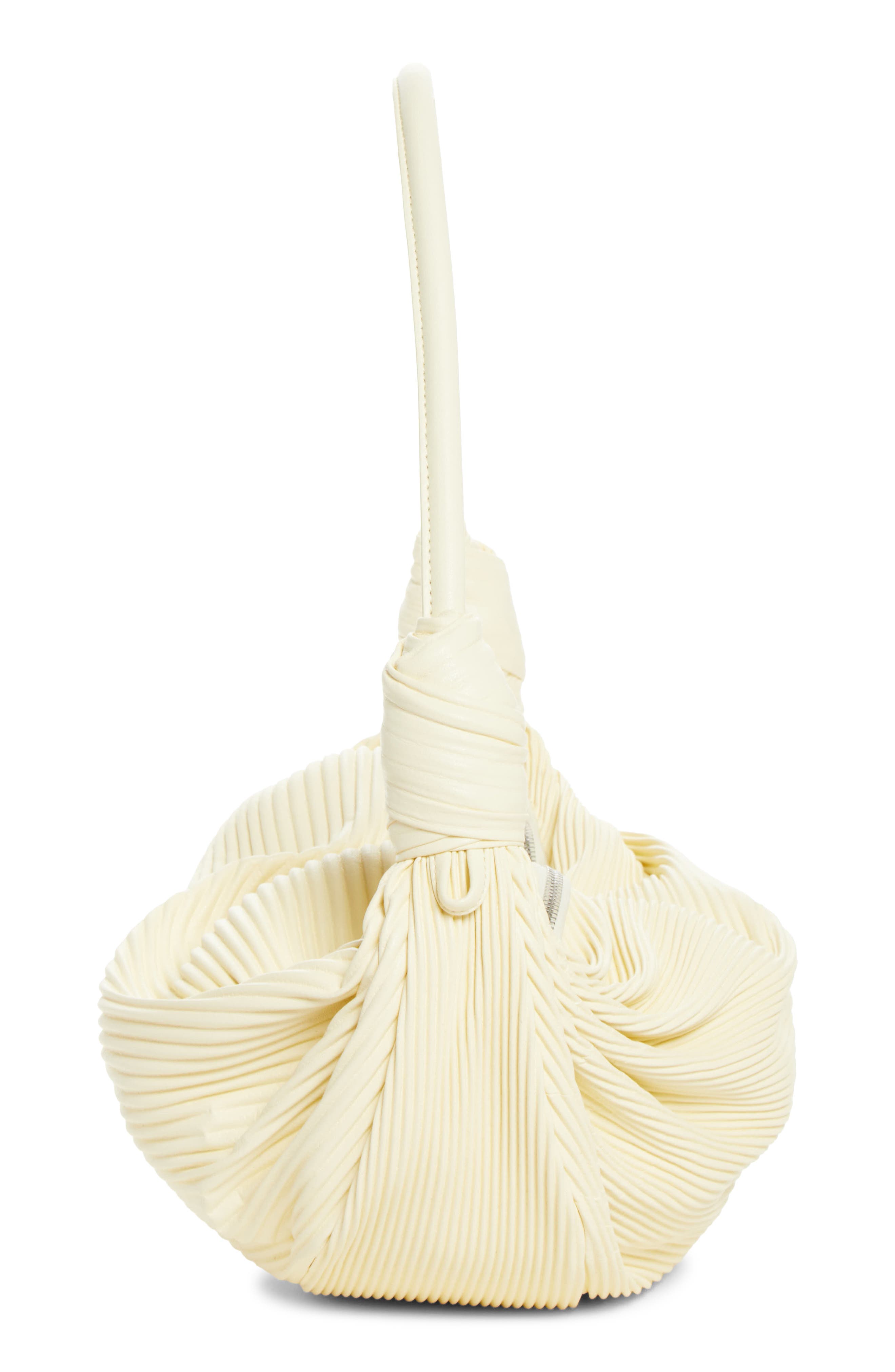 x Collina Strada Wave Knot Bag, Alternate, color, BUTTER