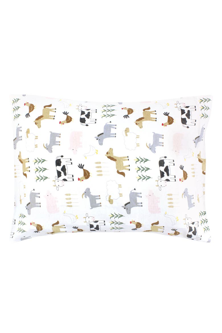 Sleep Pillow Encasement, Main, color, Cute Farm