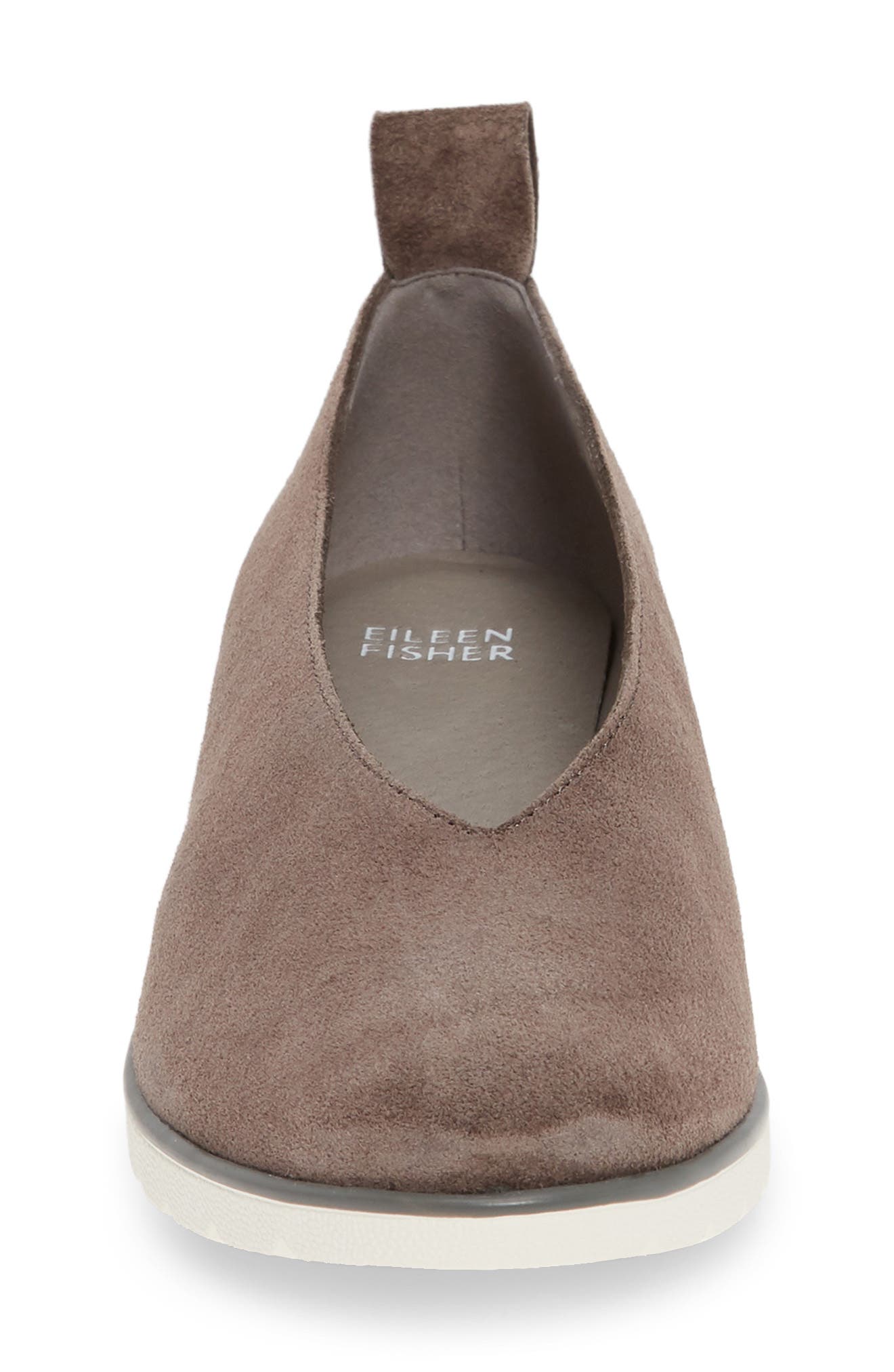 Humor Flat, Alternate, color, GRAPHITE SUEDE