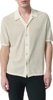 rag & bone Zigzag Avery Zuma Toweling Camp Shirt