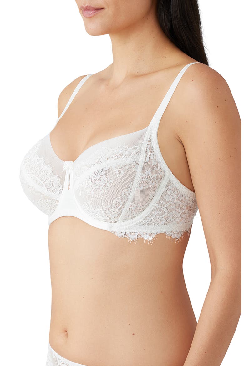 Center Stage Full Coverage Underwire Bra, Alternate, color, EGRET