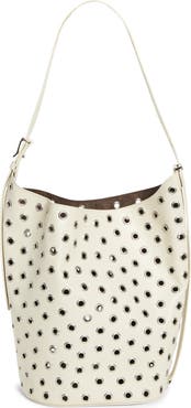 Proenza Schouler Brant Grommet Leather Bucket Bag