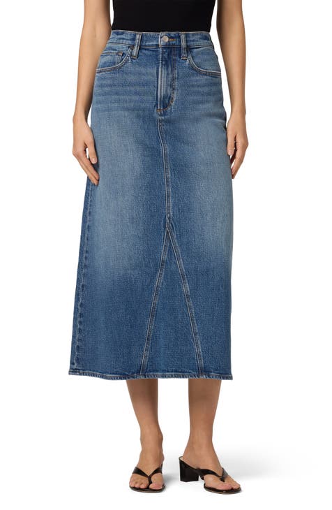 Maxi Denim Skirt