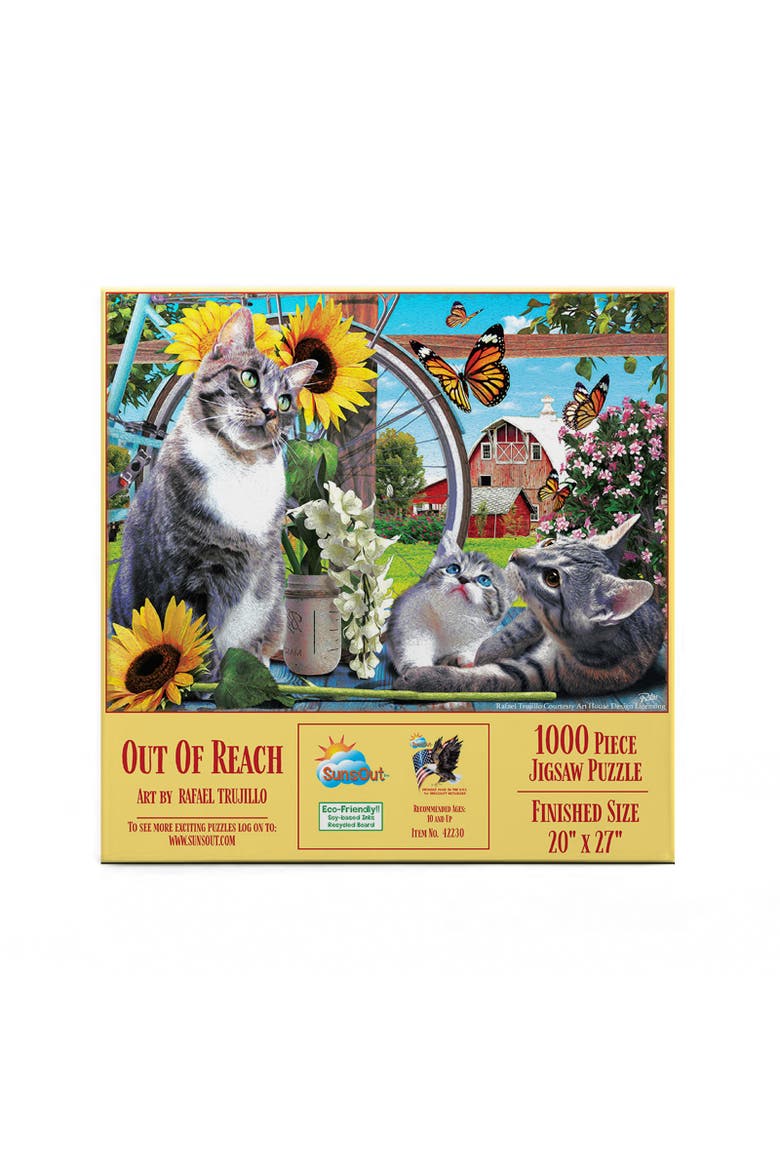 Out of Reach 1000 piece Jigsaw Puzzle for Adults, Alternate, color, Multicolor