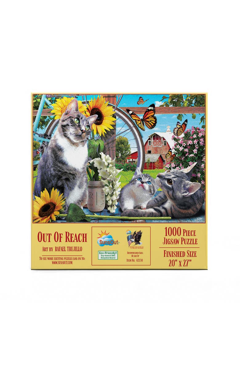 Sunsout Out of Reach 1000 piece Jigsaw Puzzle for Adults, Alternate, color, Multicolor