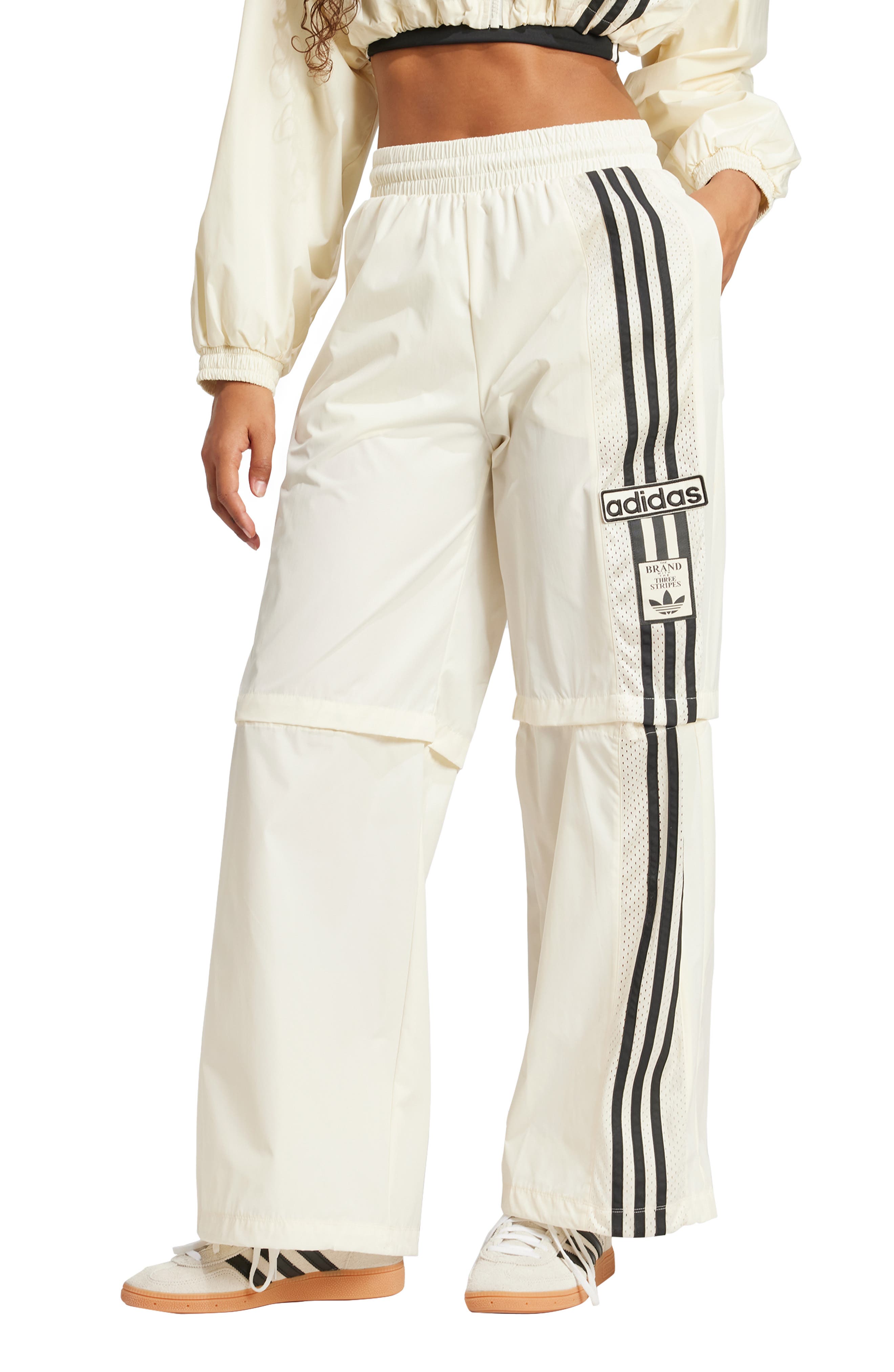 adidas Mesh Panel Track Pants
