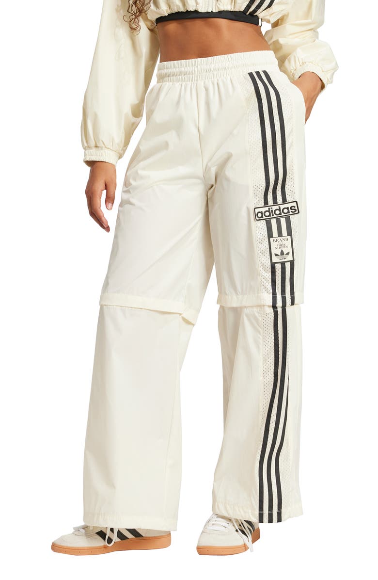 adidas Mesh Panel Track Pants, Main, color, 