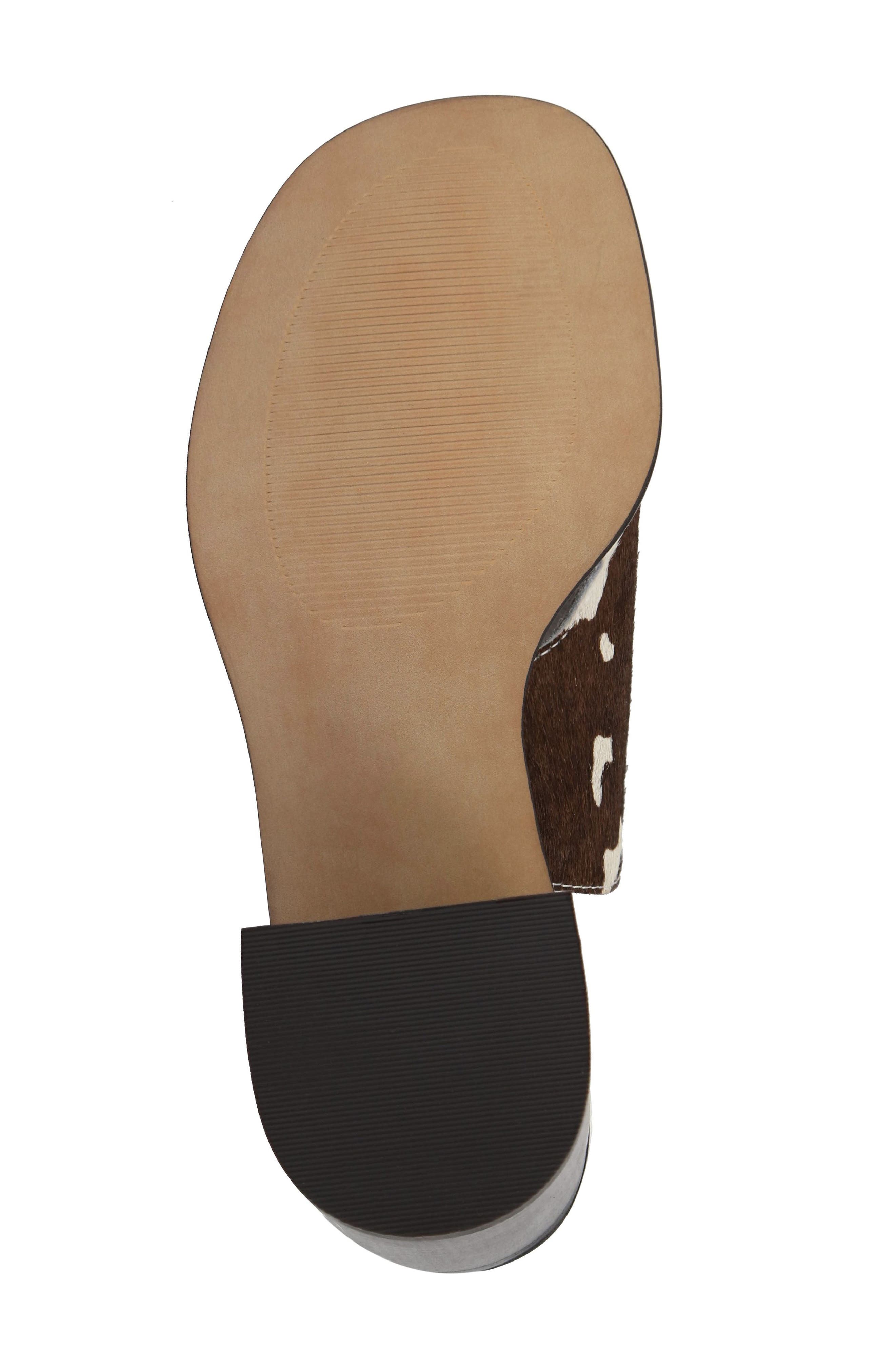 Nikita Slide Sandal, Alternate, color, COW PRINT