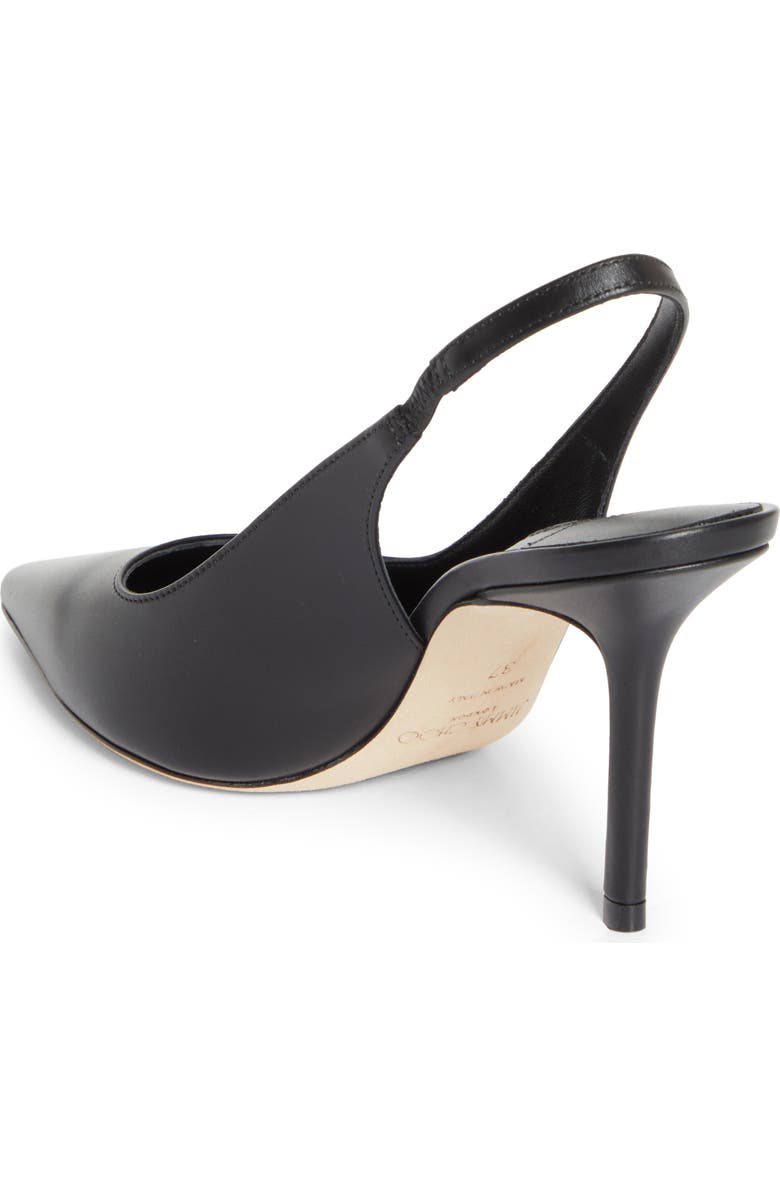 Jimmy Choo Love Pointed Toe Slingback Pump, Alternate, color, Black