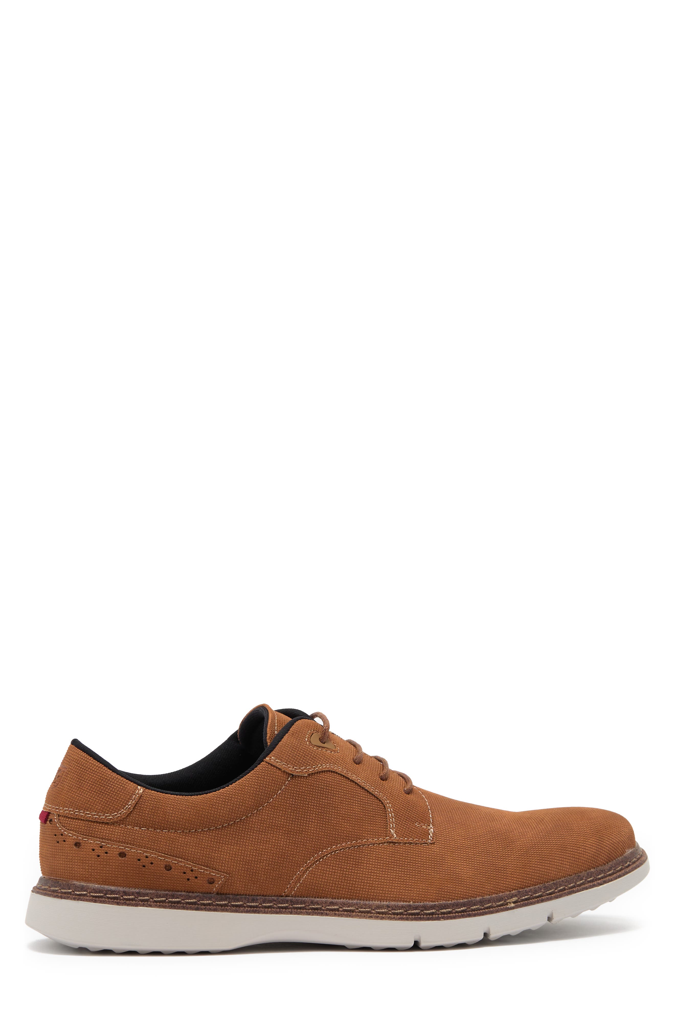 Stacy Adams Skyler Plain Toe Derby, Alternate, color, Cognac