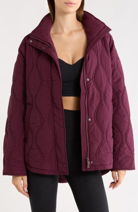 Roam Water Repellent Quilted Jacket