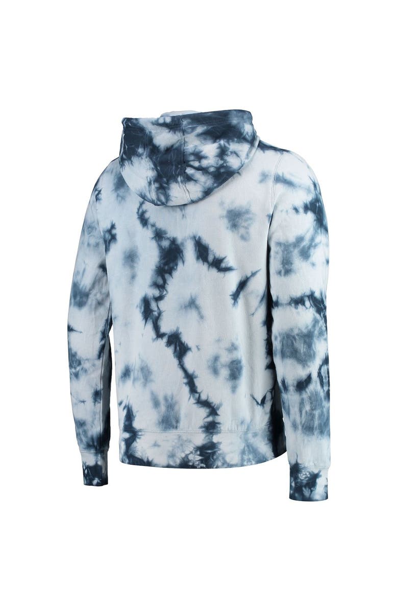New Era Men's New Era Navy Detroit Tigers Tie-Dye Pullover Hoodie, Alternate, color,