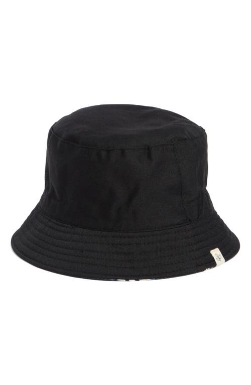 Area Stars Reversible Tie Dye Bucket Hat In Black