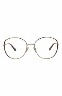 Chloé Fashion 54mm Round Optical Glasses