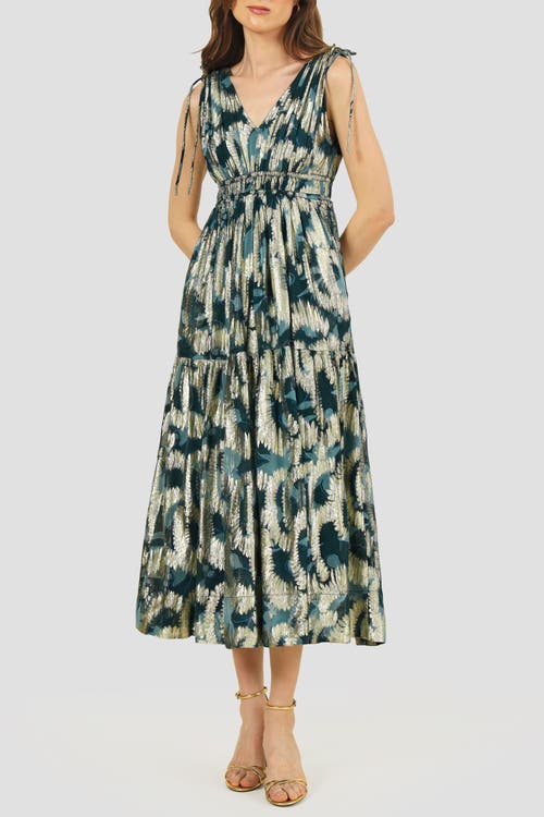 Shop Omika Rosalita Midi In Santari Peacock