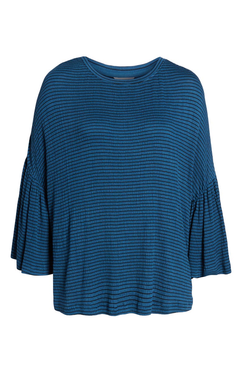 Caslon<sup>®</sup> Stripe Bell Sleeve Tee, Alternate, color, 