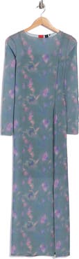 BOSS Narille Print Maxi Dress