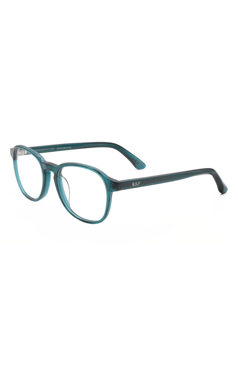 SUPER by RETROSUPERFUTURE<sup>®</sup> 50mm Round Reading Glasses, Alternate, color, Blue