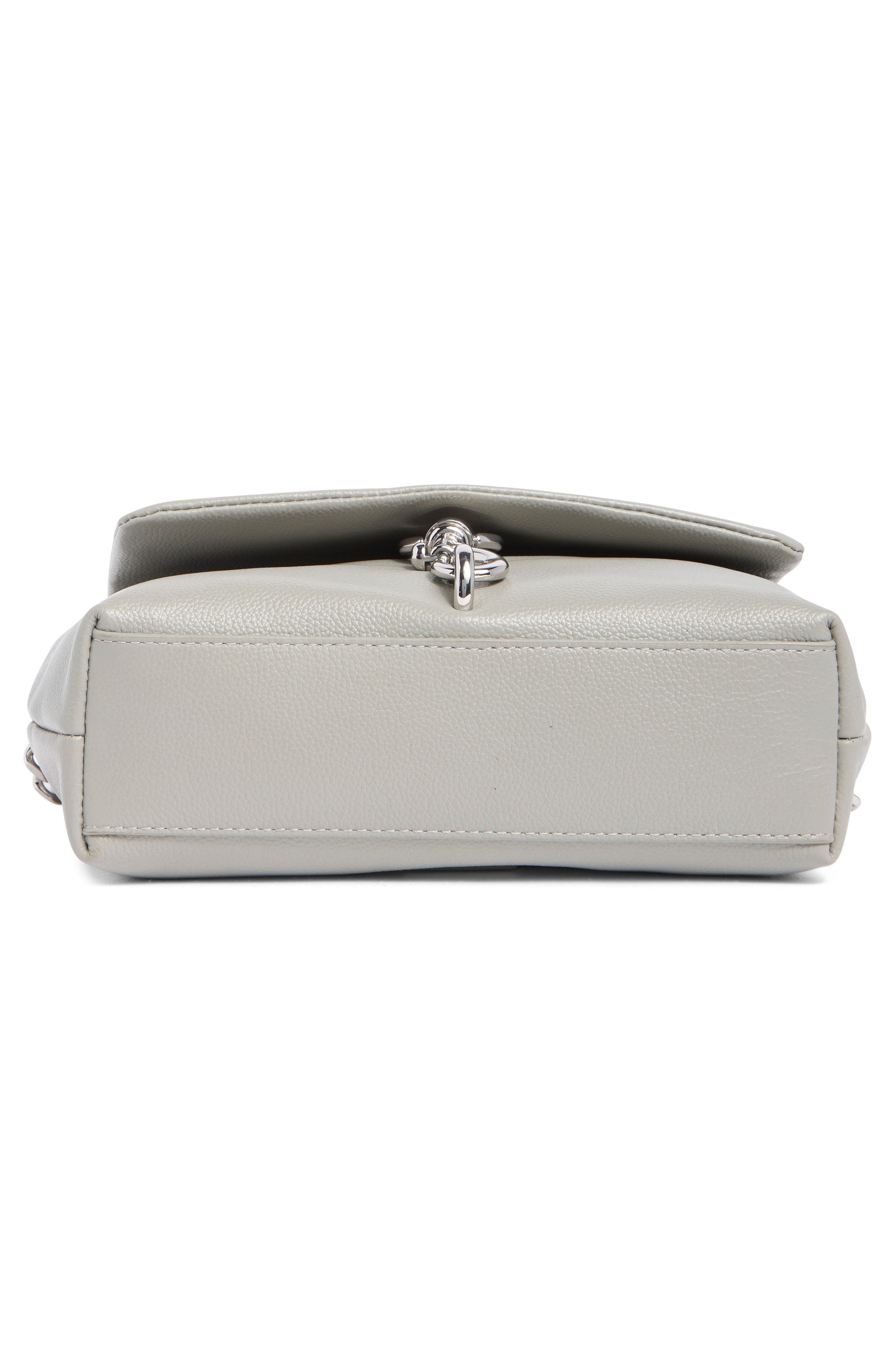 Rebecca Minkoff Leather Flap Crossbody Bag, Alternate, color, 