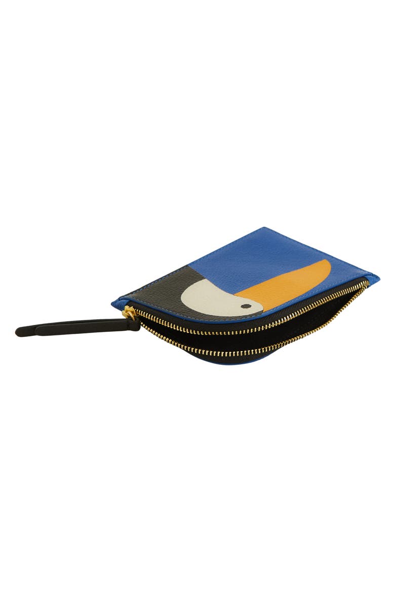 Toucan L-Zip Leather Wallet, Alternate, color, TOUCAN
