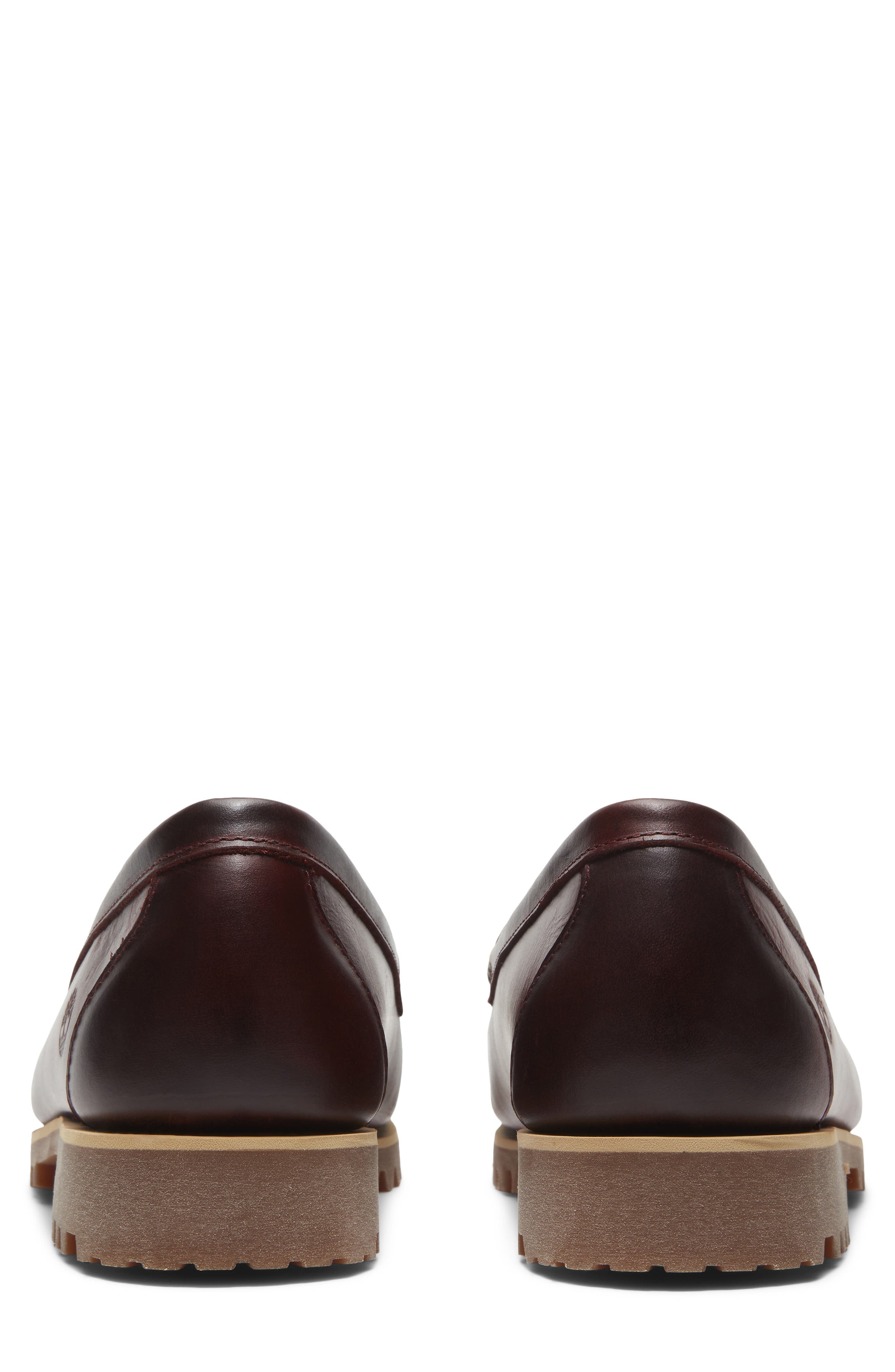 Timberland Authentic Tassel Loafer, Alternate, color, Burgundy Full Grain