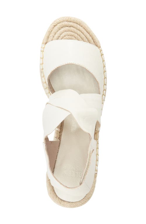 Eileen Fisher 'willow' Espadrille Wedge Sandal In White