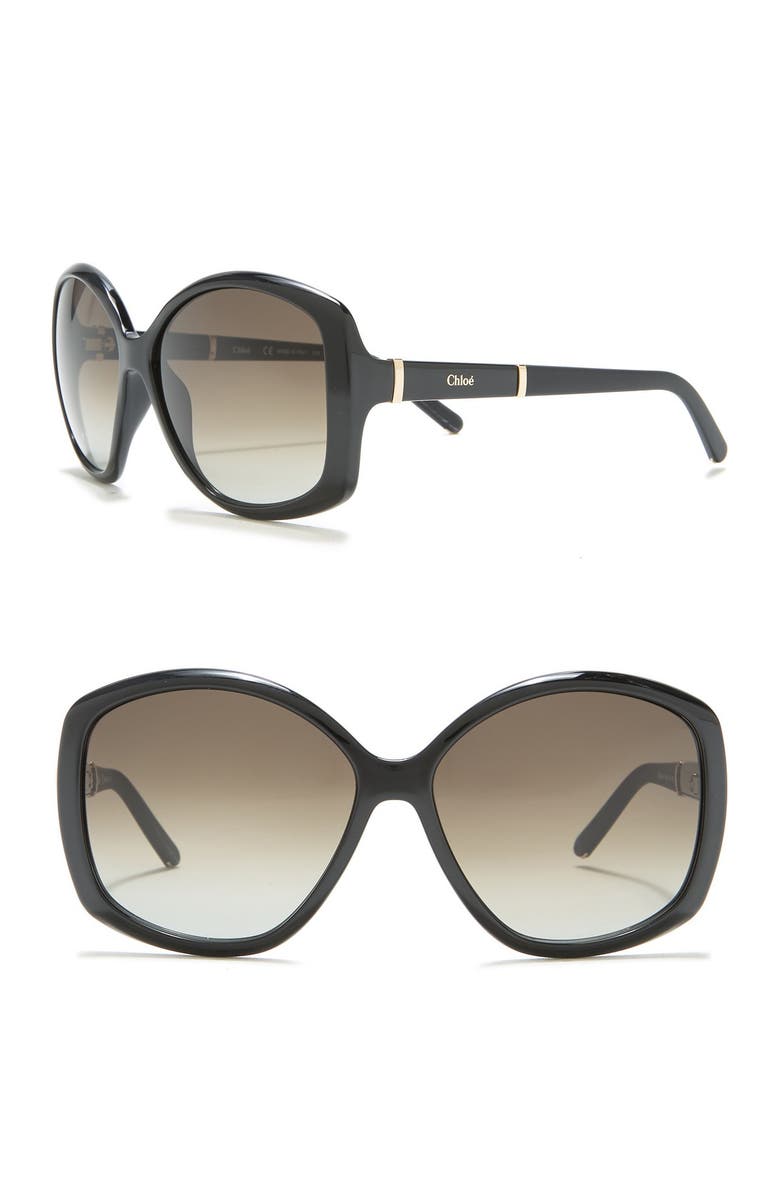 Chloé 'Daisy' 58mm Sunglasses, Main, color,