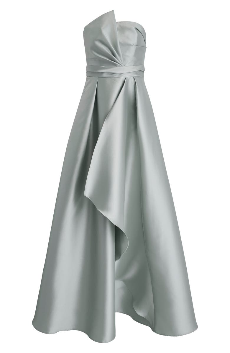 Donna Karan New York Strapless Satin Gown, Alternate, color,