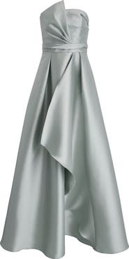 Donna Karan New York Strapless Satin Gown